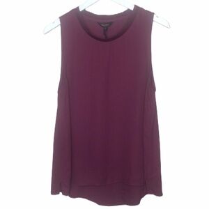 NWT STITCH Fix Goldray sleeveless banded neck top